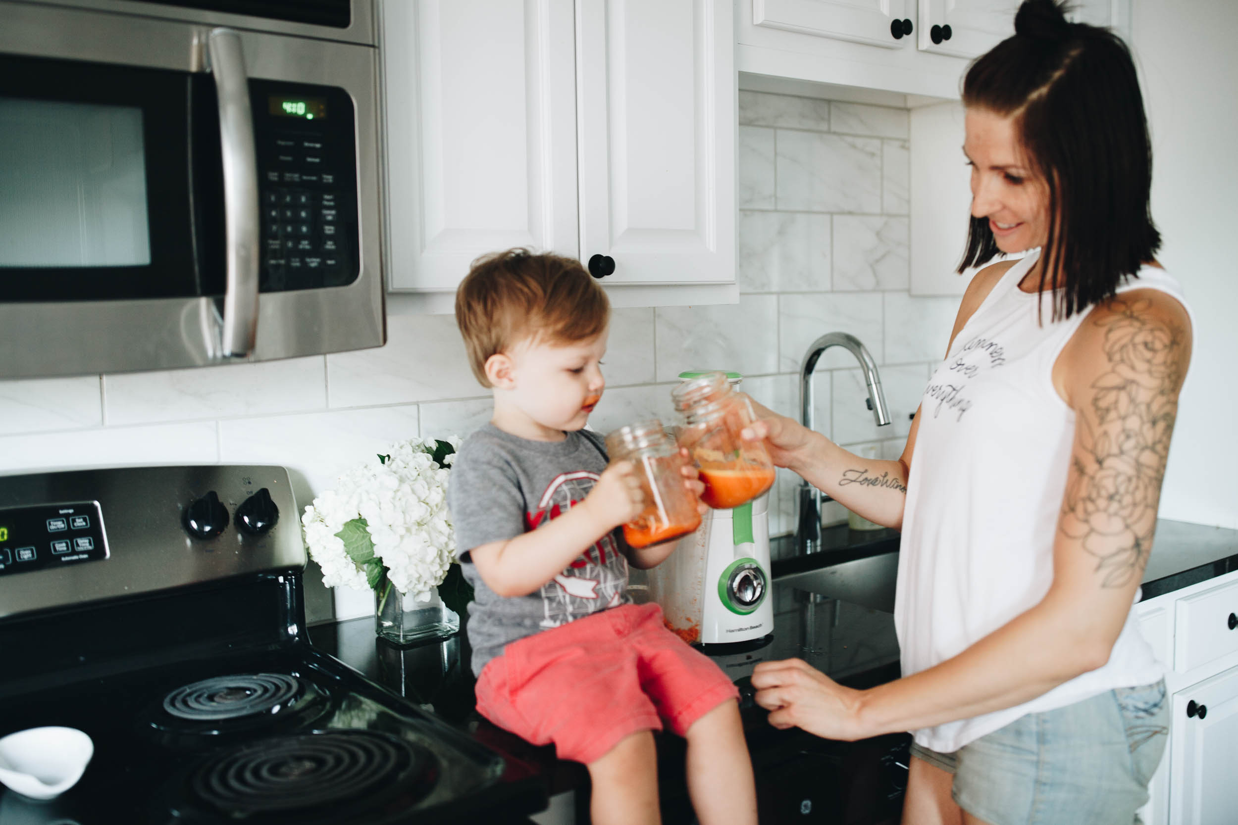 Toddler approved juicing recipe