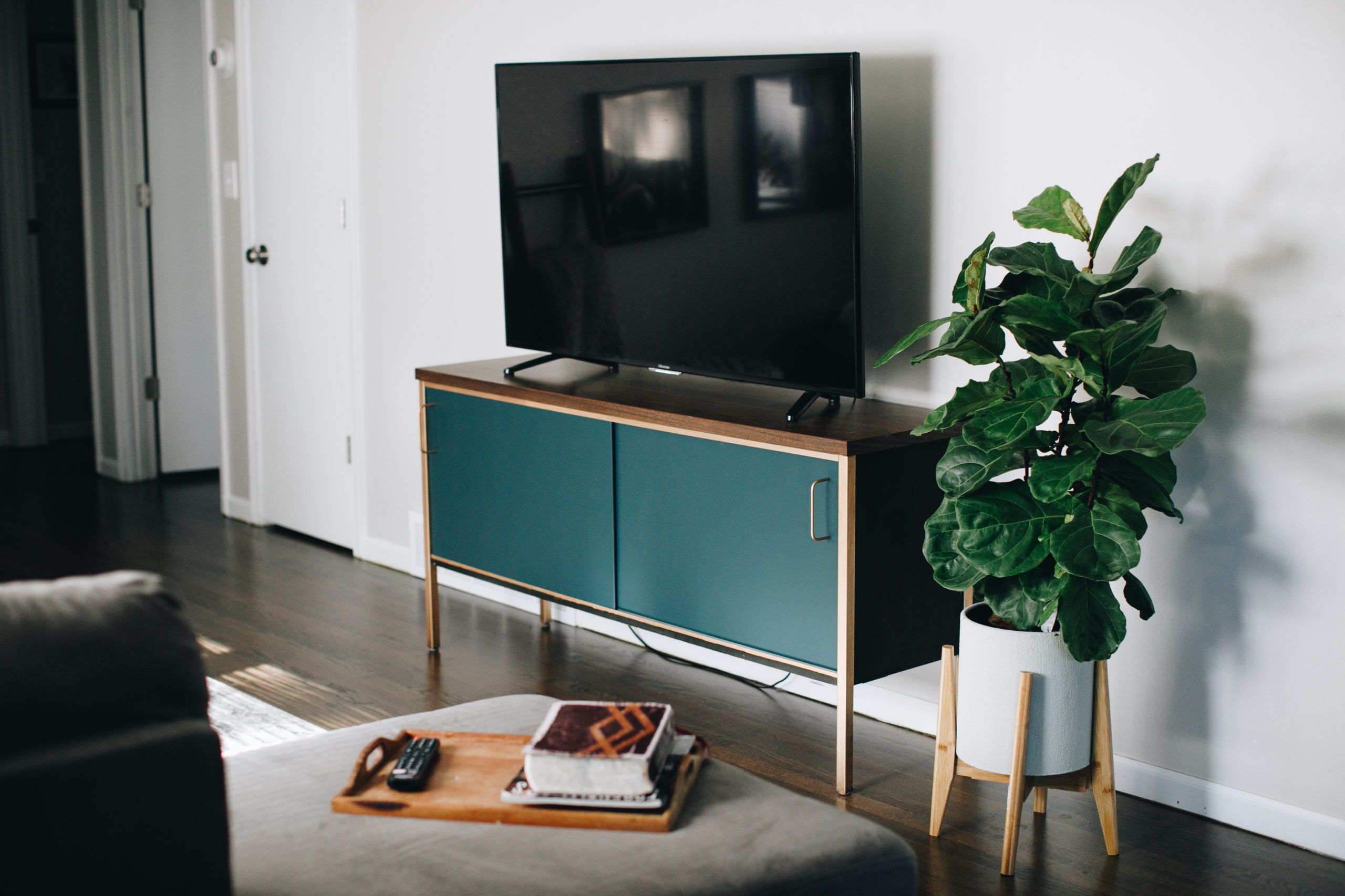 DIY TV Stand | Before + After Makeover